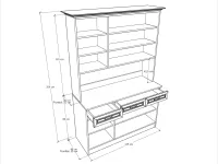 Tálaló 135 RKL Keretléc 1 méretrajz